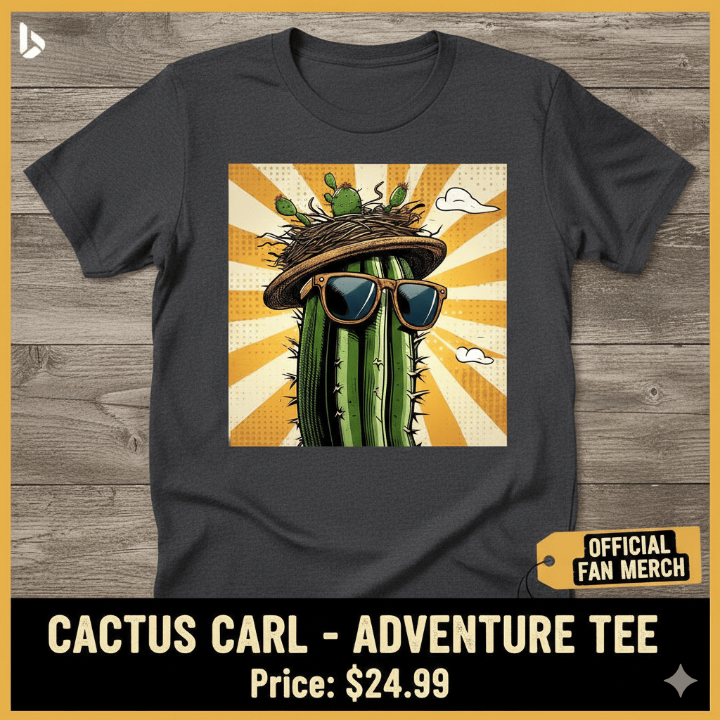 Cactus Carl T-Shirt